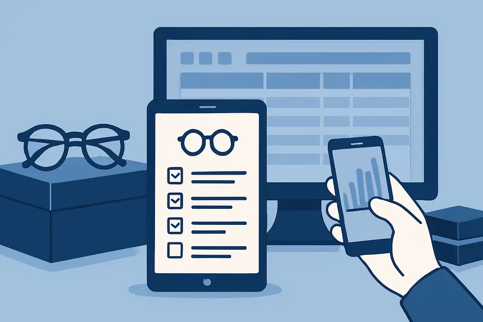 Banner del articulo Control de Inventario para Ópticas: Guía Completa 2025